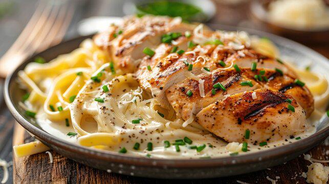 Classic Chicken Alfredo