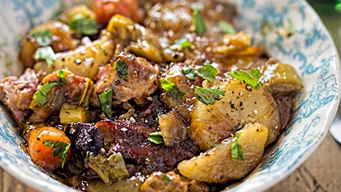 Waterblommetjie Bredie (Water Lily Stew)